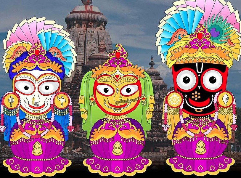 animated jagannath prabhu wallpaper