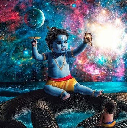 Cute Kid Krishna Ji Wallpapers