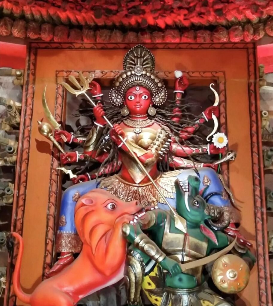 goddess durga mata murti  in kolkata image