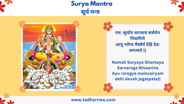 Surya Mantra